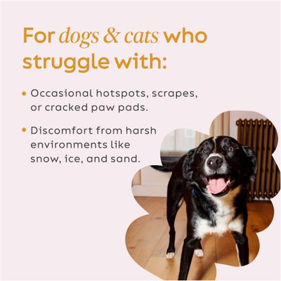 Bálsamo para patas Rad Pad para perros y gatos, frasco de 2 oz