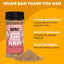 Wham Bam Thank You Ham - Alimento seco para perros con alto contenido proteico y ingredientes limitados, botella de 4.6 oz