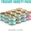 Comida enlatada para gatos TruLuxe TruSurf Variety Pack sin cereales, 3 oz, caja de 24