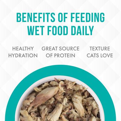 Comida enlatada para gatos TruLuxe TruSurf Variety Pack sin cereales, 3 oz, caja de 24