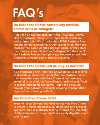 Hide Free Chicken Recipe X-Large Roll Dog Chew Treat, 2 count