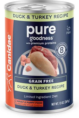 Pure Lamb, Turkey & Chicken Recipe Adult Wet Dog Food, 13-oz, case of 12