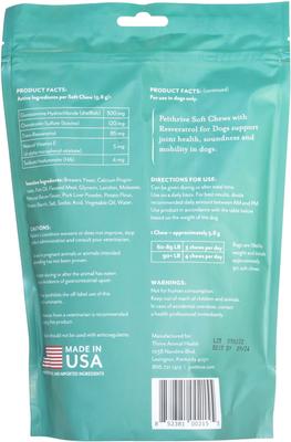 Masticables blandos con resveratrol para perros de 27 kg o más, bolsa de 500 g