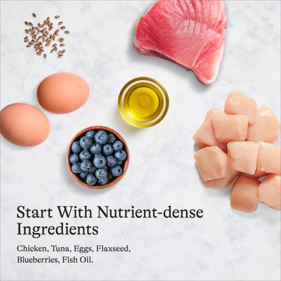 Minced Chicken & Tuna Recipe in Gravy Grain-Free Canned Cat Food, 5.5-oz can, case of 24