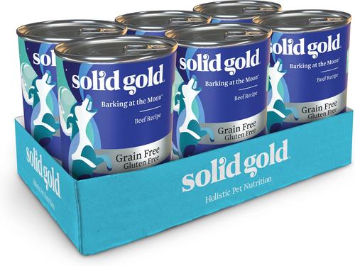 Barking at the Moon 95% Beef Recipe Grain-Free Canned Dog Food, 13.2-oz, case of 6