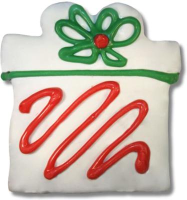 Dog Days of Christmas Peanut Butter & Honey Assorted Crunchy Dog Treats, 18 count