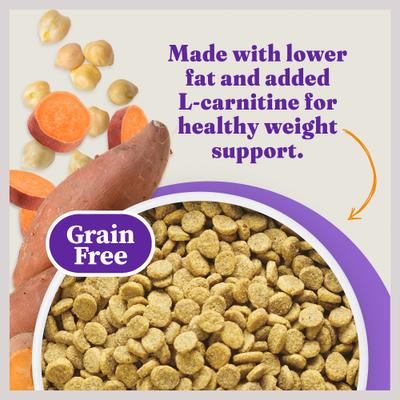 Holistic Complete Digestive Health Grain-Free Turkey & Sweet Potato Dog Food Recipe Adult Dry Dog Food, 3.5-lb bag