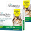 Tratamiento contra pulgas y garrapatas FirstAct Plus para gatos de más de 700 g (12 dosis)
