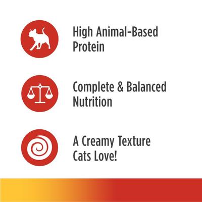 Freestyle Silky Mousse Chicken & Salmon Recipe Grain-Free Wet Cat Food, 2.8-oz, case of 24