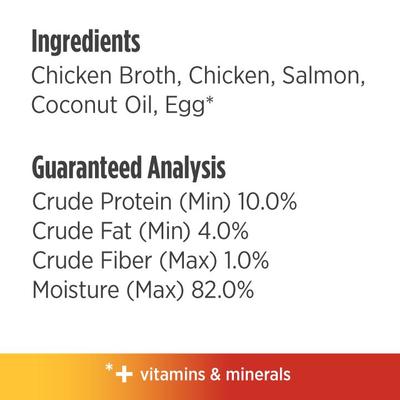 Freestyle Silky Mousse Chicken & Salmon Recipe Grain-Free Wet Cat Food, 2.8-oz, case of 24