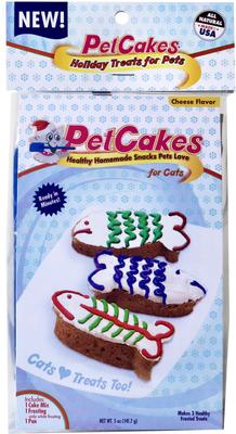 Holiday Cheese Flavored Cake Kit Cat Treats, 5-oz bag