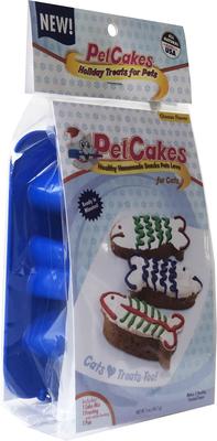 Holiday Cheese Flavored Cake Kit Cat Treats, 5-oz bag