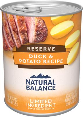 L.I.D. Limited Ingredient Diets Duck & Potato Formula Grain-Free Canned Dog Food, 13.2-oz can, bundle of 24