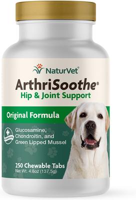 Comprimidos masticables ArthiSoothe, suplemento para las articulaciones de perros, 250 comprimidos