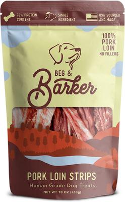 Pork Loin Strips Dog Jerky Treats, 10-oz bag