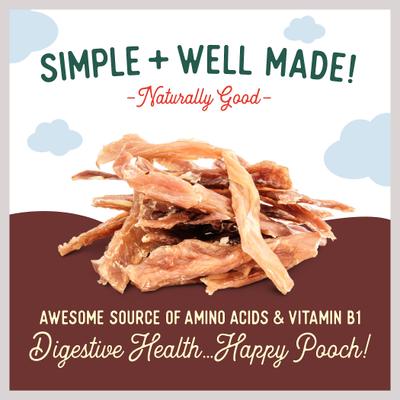 Pork Loin Strips Dog Jerky Treats, 10-oz bag