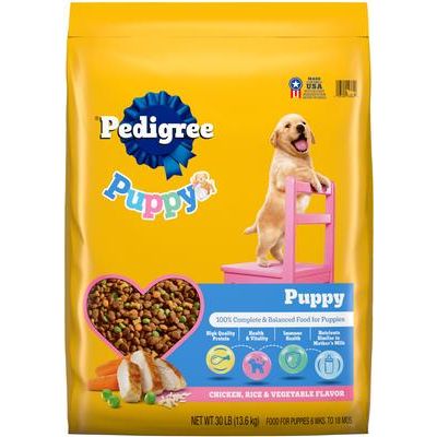 Alimento seco para perros Puppy Growth & Protection con sabor a pollo y vegetales, bolsa de 3.5 lb