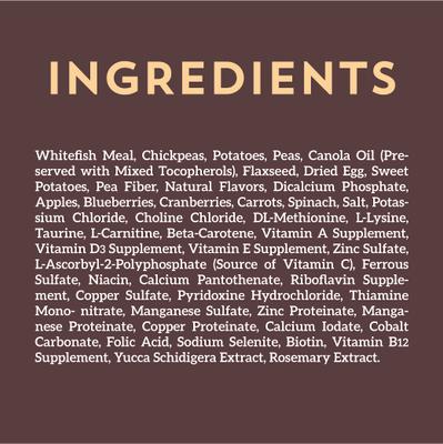 Grain-Free Whitefish Meal & Potatoes Formula Dry Dog Food, 35-lb bag