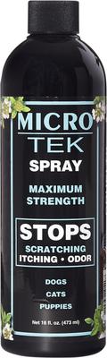 Micro-Tek Dog & Cat Spray, 16-fl oz bottle