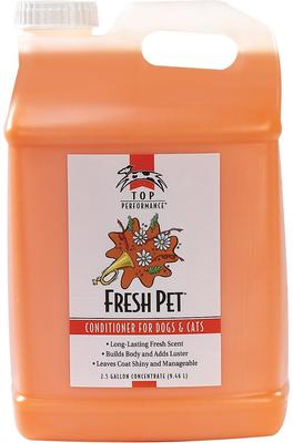 Fresh Pet Conditioner for Dogs & Cats, Fresh Scent, 2.5-gallon concentrate bottle