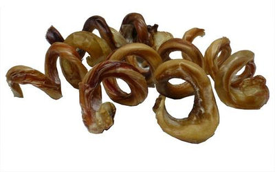 Palitos Curly Bully Sticks para perros de 4 a 6 pulgadas, 25 unidades