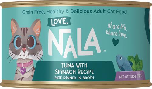 Tuna & Salmon Pate with Carrot Recipe Adult Grain-Free Wet Cat Food, 2.8-oz can, case of 12