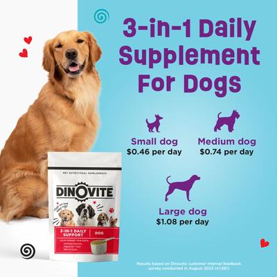 Dog Supplement for Large Dogs, 5.3-lb bag