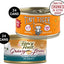 Bundle: Tiny Tiger Chunks in EXTRA Gravy Turkey Recipe Grain-Free Canned Cat Food, 3-oz, case of 24 + Fancy Feast Gravy Lovers Turkey Feast in Roasted Turkey Flavor Gravy Canned Cat Food, 3-oz, case of 24