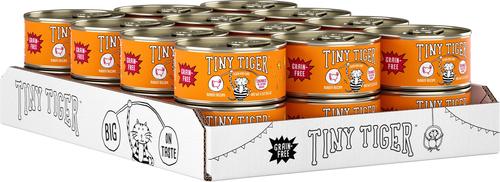 Bundle: Tiny Tiger Chunks in EXTRA Gravy Turkey Recipe Grain-Free Canned Cat Food, 3-oz, case of 24 + Fancy Feast Gravy Lovers Turkey Feast in Roasted Turkey Flavor Gravy Canned Cat Food, 3-oz, case of 24
