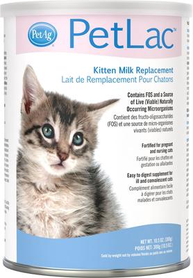 PetLac Kitten Milk Replacement Powder for Kittens, 10.5-oz can