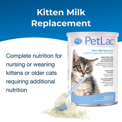 PetLac Kitten Milk Replacement Powder for Kittens, 10.5-oz can