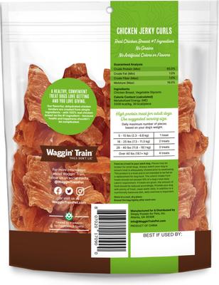 Chicken Jerky Curls Dog Treats, 16-oz bag