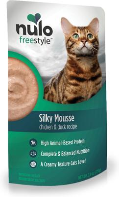 Freestyle Silky Mousse Chicken & Duck Recipe Grain-Free Wet Cat Food, 2.8-oz, case of 24