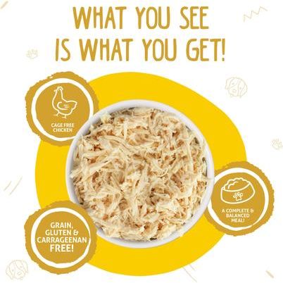 Paquete: Comida enlatada para perros Weruva Paw Lickin' Chicken in Gravy + Steak Frites con carne de res, calabaza y batata en salsa