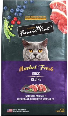 Market Fresh Duck Meal Recipe Grain-Free Dry Cat Food, 3.5-lb bag