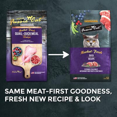 Market Fresh Duck Meal Recipe Grain-Free Dry Cat Food, 3.5-lb bag