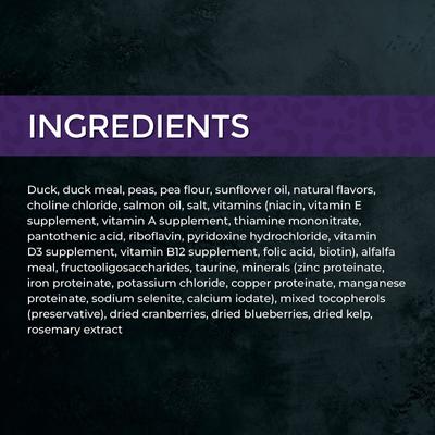 Market Fresh Duck Meal Recipe Grain-Free Dry Cat Food, 3.5-lb bag