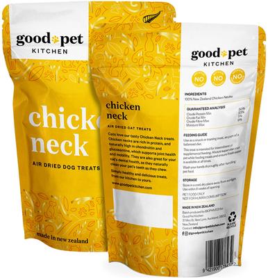 Chicken Neck Air Dried Dog Treat, 2.8-oz bag
