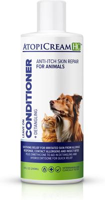 AtopiCream HC Hydrocortisone Leave-On Dog & Cat Conditioner/Lotion, 8-fl oz bottle