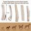 Split Elk Antler Dog Chews, 6 - 7.5 inch