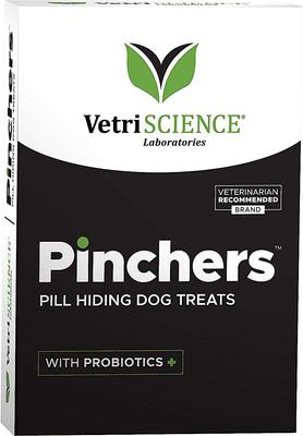 Pinchers Pill Hiding Probiotic Peanut Butter Flavor Dog Treats, 45 count, 2 count