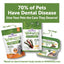 by Wellness Hedgehog Dental Chews Natural Grain-Free Dental Dog Treats, Large, 6 count