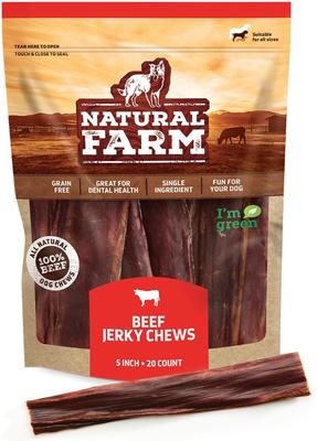 Gullet Jerky Sticks Dog Treats, 5-in, 20 count