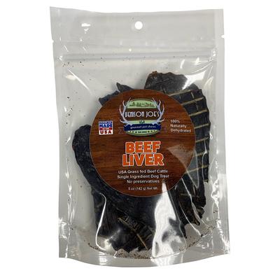 Single Ingredient Beef Heart Dehydrated Dog Treat, 5-oz bag