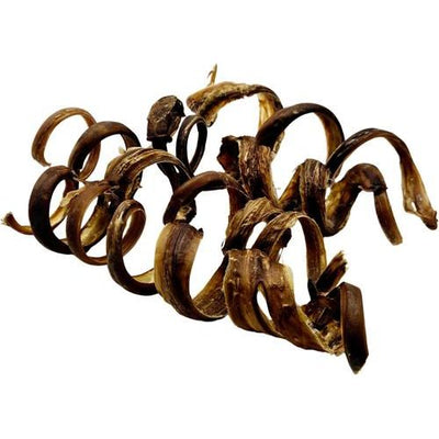 Premios masticables naturales para perros Pork Pizzle Springs de 8 pulgadas, 3 unidades