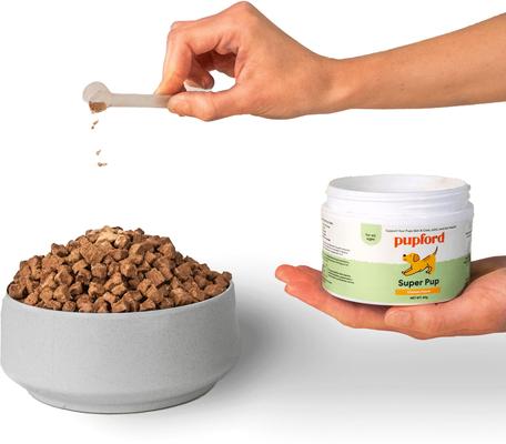 Super Pup Chicken Flavored Powder Multivitamin Supplement for Dogs, 60-g tub