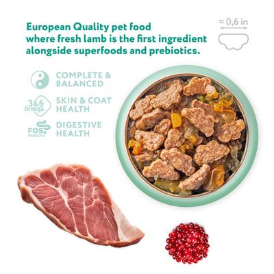 Tender Morsels with Lamb & Veggies in Aspic Adult Wet Cat Food, 3-oz pouch, 12 count