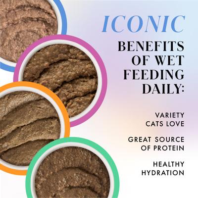 Slay The Pate Variety Pack Grain-Free Wet Cat Food, 2.47-oz can, case of 12