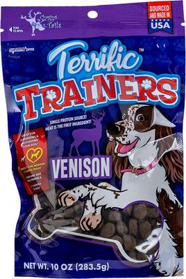 Terrific Trainers Venison Soft & Chewy Dog Treats, 10-oz bag