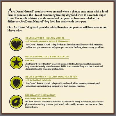 Advanced Senior Health Lamb & Chicken Meal Formula Dry Dog Food, 24-lb bag